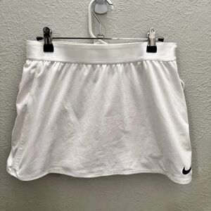 Nike White Tennis Skirt